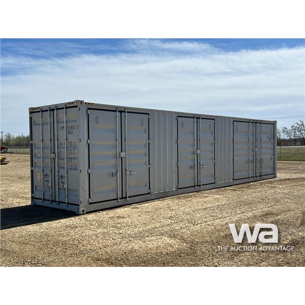2023 8 X 40 FT. MULTI DOOR SHIPPING CONTAINER