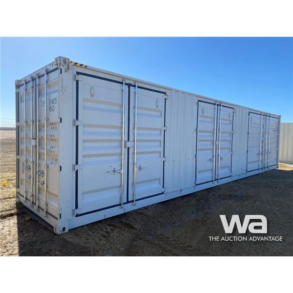 2023 8 X 40 FT. MULTI DOOR SHIPPING CONTAINER