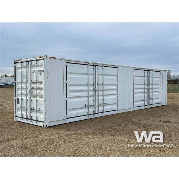 2023 8 X 40 FT. MULTI DOOR SHIPPING CONTAINER