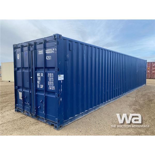 2010 8 X 40 FT. ONE WAY SHIPPING CONTAINER