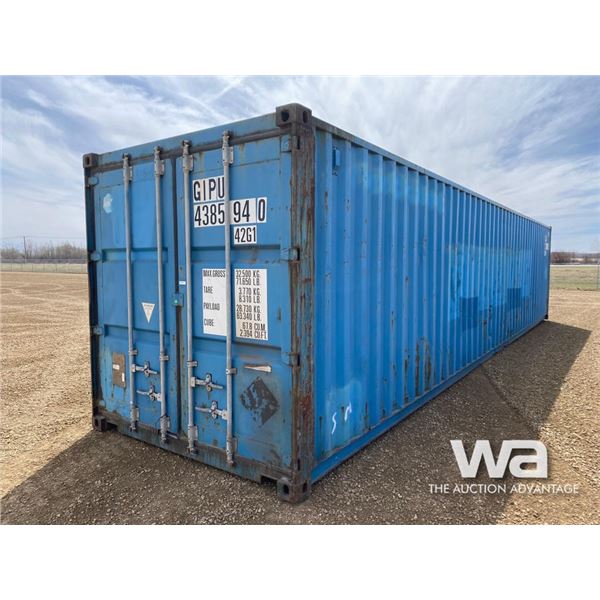 2007 8 X 40 FT. SHIPPING CONTAINER