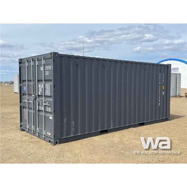 2022 8 X 20 FT. SHIPPING CONTAINER