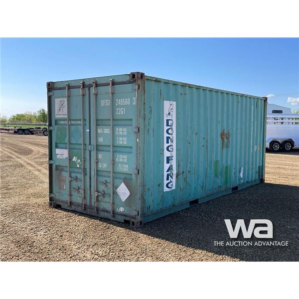 2010 8 X 20 FT. SHIPPING CONTAINER