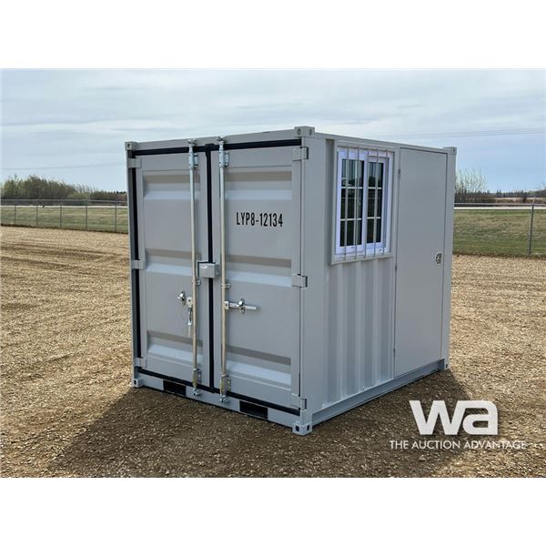 7 X 8 X 7 FT. STORAGE CONTAINER