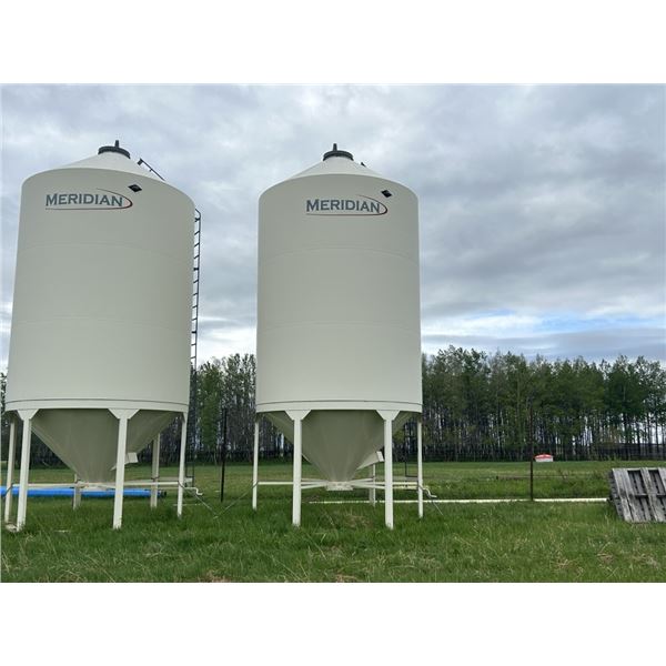2012 MERIDIAN 1215EQPIS 64 +/- TONNE HOPPER BIN