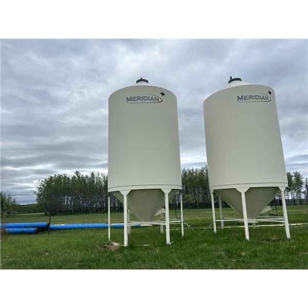 2012 MERIDIAN 1215EQPIS 64 +/- TONNE HOPPER BIN