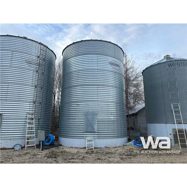 SAKUNDIAK 18 FT. X 6 RING 5000 +/- BU GRAIN BIN