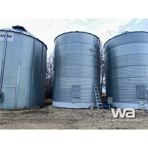 SAKUNDIAK 18 FT. X 6 RING 5000 +/- BU GRAIN BIN