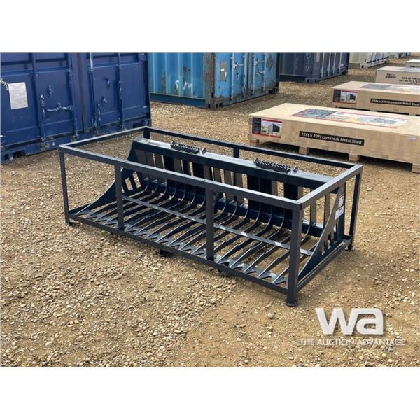 TMG 72 IN. SKID STEER SKELETON BUCKET