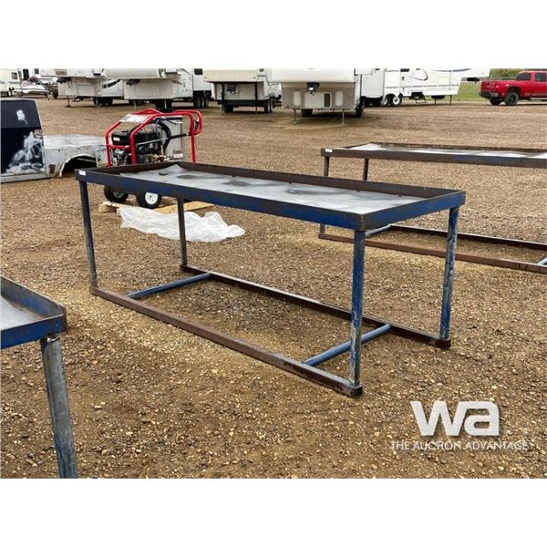 8 X 3 FT.  CUSTOM CATTLE FEEDER