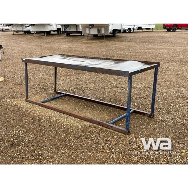 8 X 3 FT.  CUSTOM CATTLE FEEDER