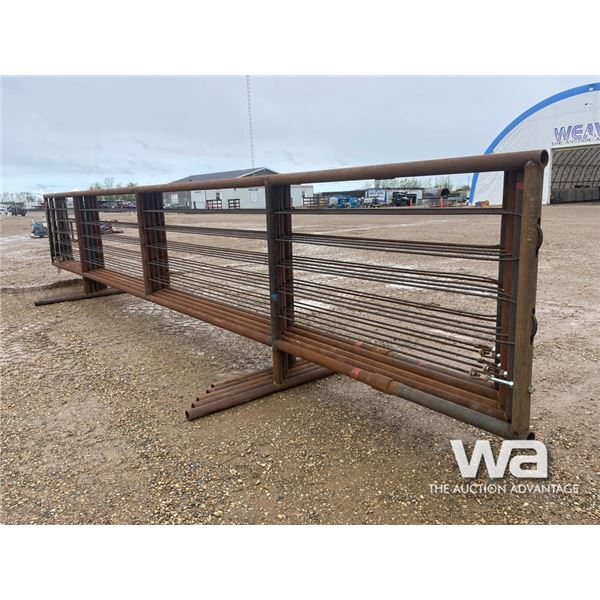 (5) 30 FT. 5 BAR FREESTANDING LIVESTOCK PANELS