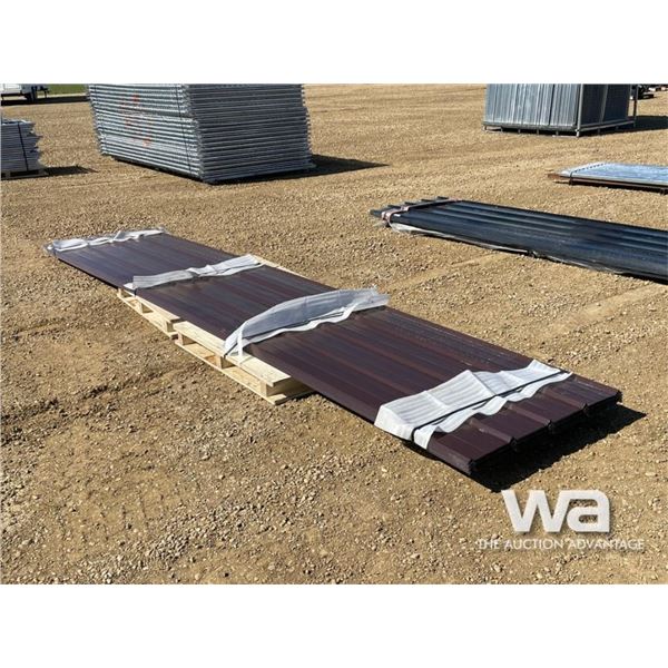(60) 16 FT. STEEL SHEETS