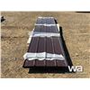 Image 5 : (60) 16 FT. STEEL SHEETS
