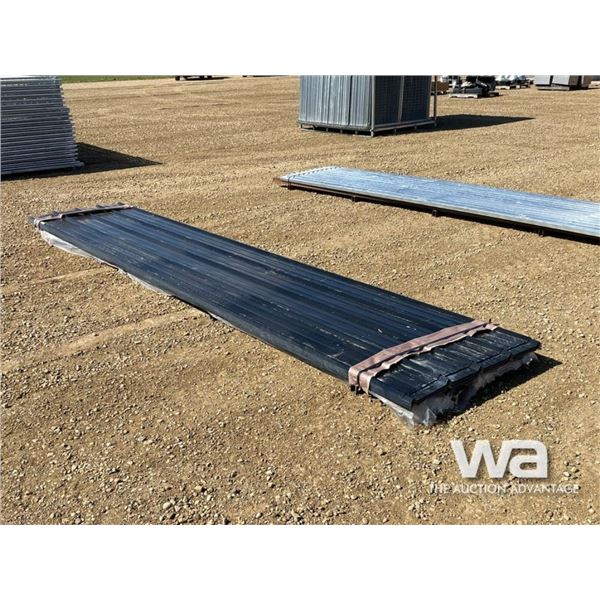 (60) 16 FT. STEEL SHEETS