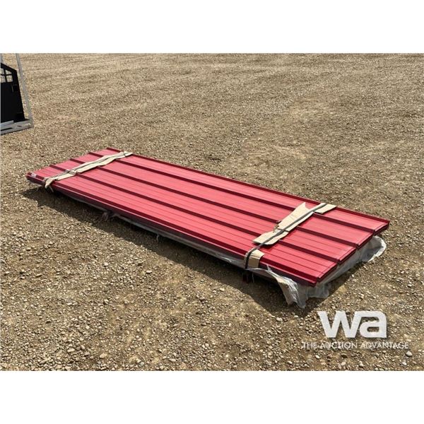 (60) 10 FT. STEEL SHEETS