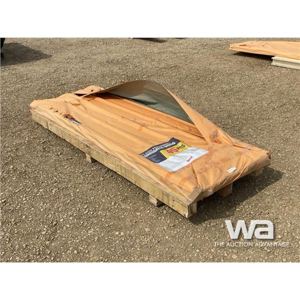 (45) 8 FT. CLEAR POLYCARBONATE CORRUGATED SIDING