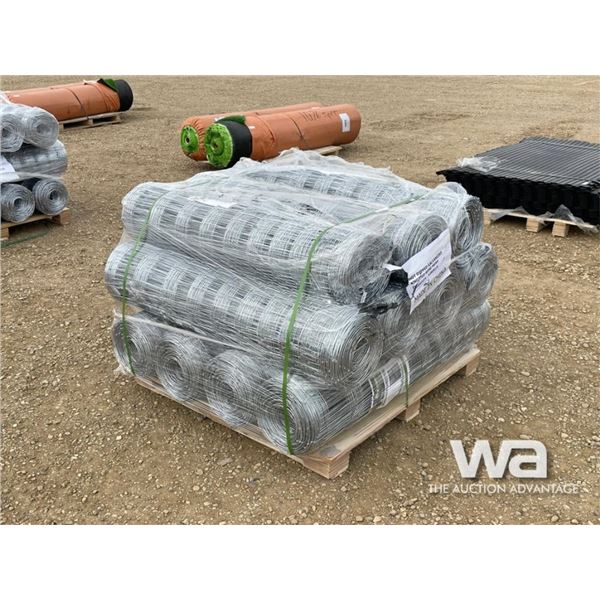 (11) ROLLS OF GALVANIZED FIELD FENCING