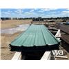 Image 5 : (28) 24.5 FT. TRUSSES & (40) SHEETS OF TIN