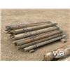Image 4 : QTY OF 8 FT. FENCE POSTS