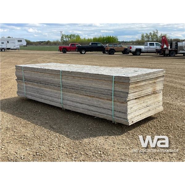 LIFT OF 12 X 4 X 1-1/4 IN. OSB