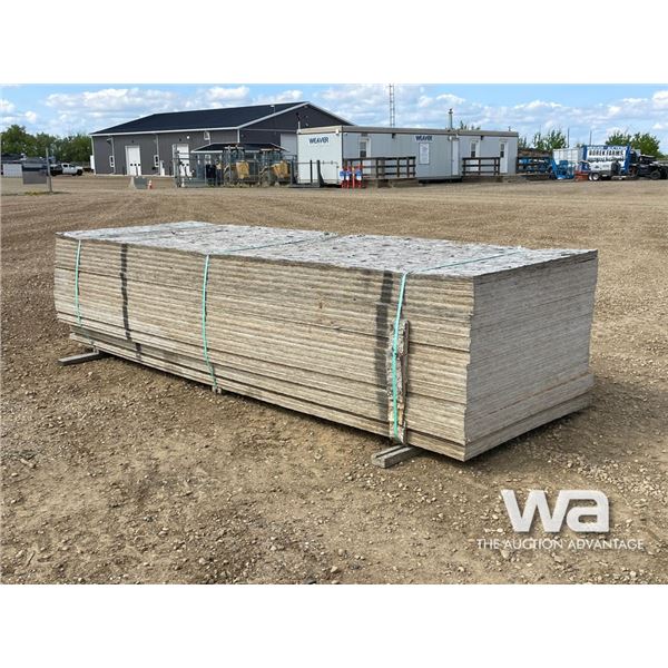 LIFT OF 12 X 4 X 1-1/4 IN. OSB