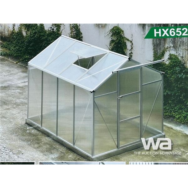 6 X 8 FT. POLYCARBONATE GREENHOUSE