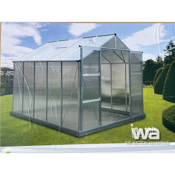 8 X 10 FT. POLYCARBONATE GREENHOUSE