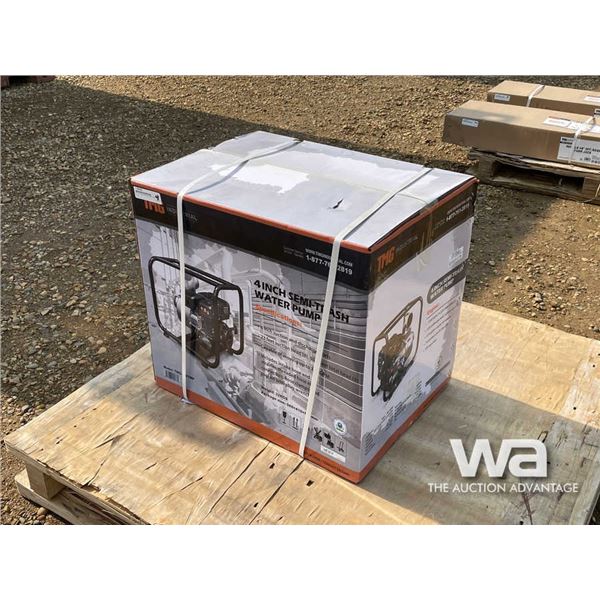 TMG 4 IN. SEMI-TRASH WATER PUMP
