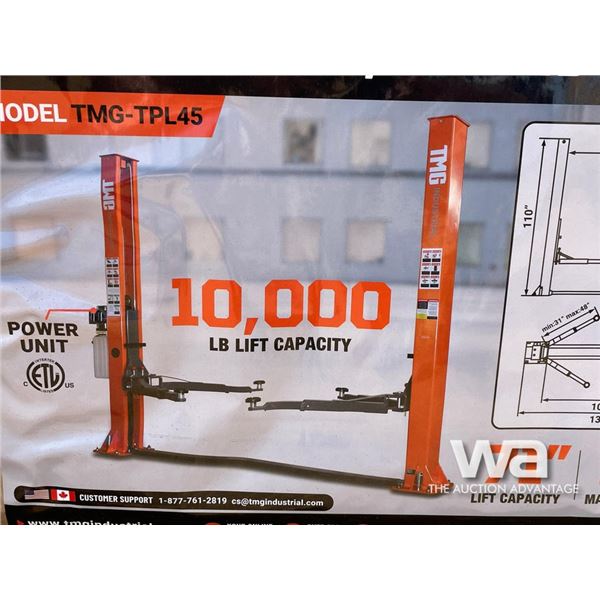 TMG 10,000-LB. TWO POST AUTO LIFT