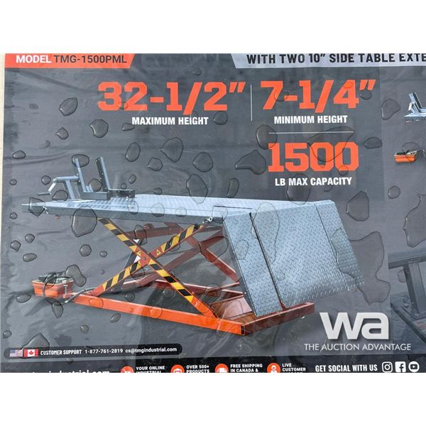 TMG 1,500-LB. MOTORCYCLE/ATV LIFT