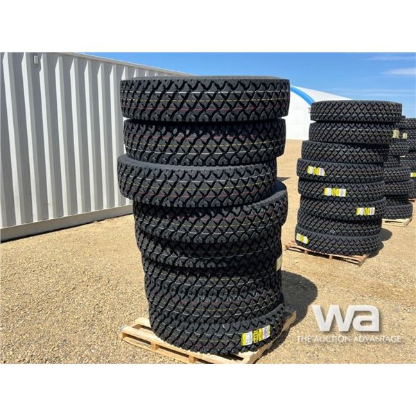(8) ZWARTHZ 11R24.5 18PR TIRES