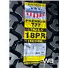 Image 4 : (8) ZWARTHZ 11R24.5 18PR TIRES