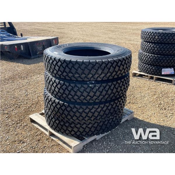 (4) KAPSEN 11R24.5 HS217 16 PR TIRES