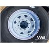 Image 5 : (6) ST235/80R16 GRIZZLY TIRES & RIMS