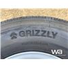 Image 6 : (4) ST235/80R16 GRIZZLY TIRES & RIMS
