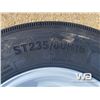 Image 7 : (4) ST235/80R16 GRIZZLY TIRES & RIMS