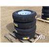 Image 3 : (4) ST235/85R16 GRIZZLY TIRES & RIMS