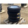 Image 4 : (4) ST235/85R16 GRIZZLY TIRES & RIMS
