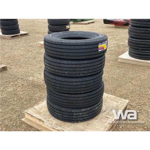 (5) ST235/80R16 GRIZZLY TIRES