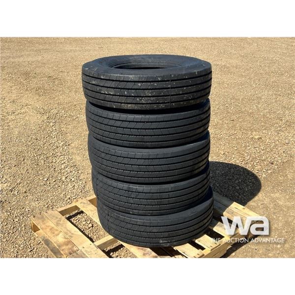 (5) ST235/80R16 GRIZZLY TIRES