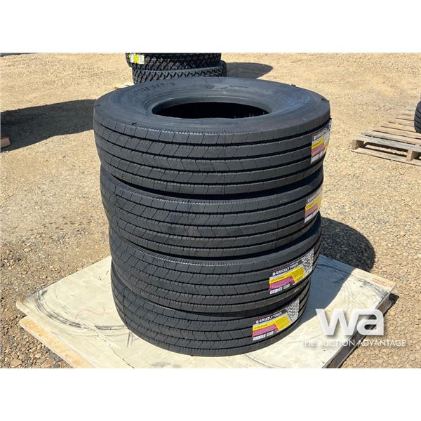 (4) ST235/85R16 GRIZZLY TIRES
