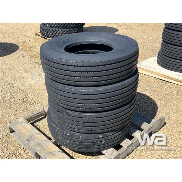 (4) ST235/85R16 GRIZZLY TIRES