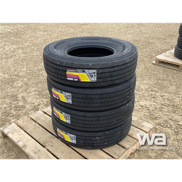 (4) ST235/85R16 GRIZZLY TIRES