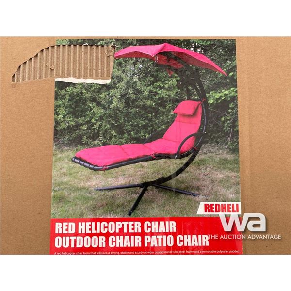 OUTDOOR HELICOPTER PATIO CHAIR