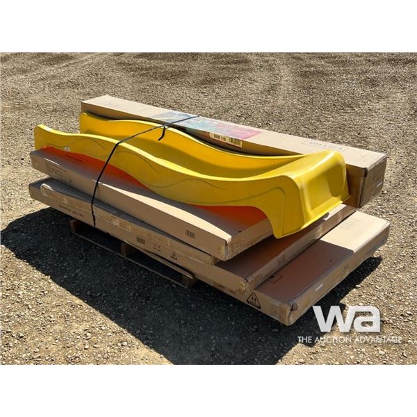 8 X 10 X 14 FT. WOODEN PLAYHOUSE & SANDBOX