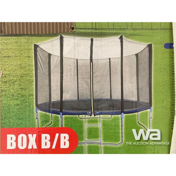14 FT. TRAMPOLINE  WITH SAFETY NET