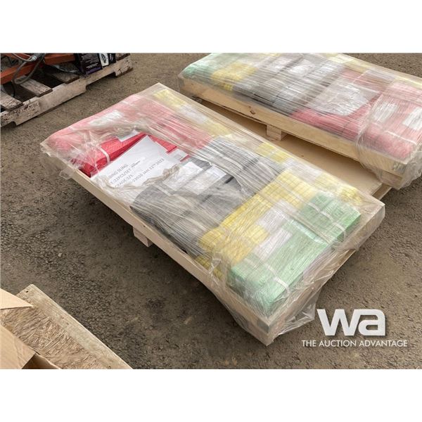 (22) WEBBING SLINGS
