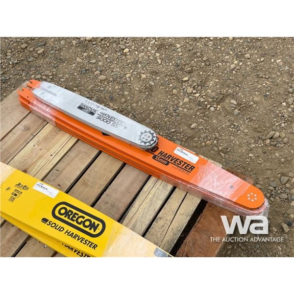 (10) HARVESTER BARS FOR DELIMBERS