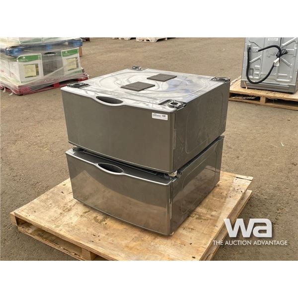 (2) WASHER/DRYER STANDS